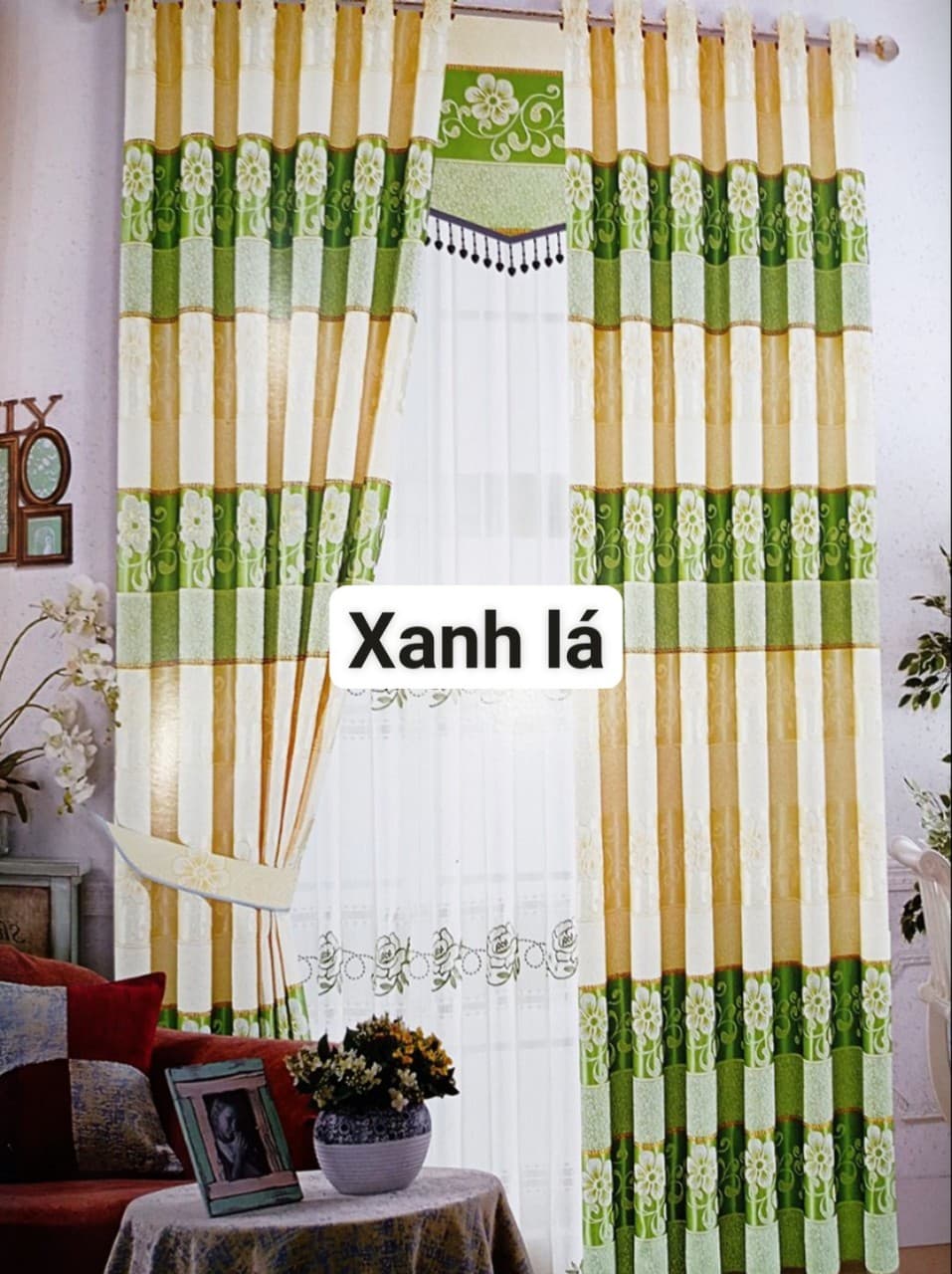 [HCM]Rèm Cửa Giá Rẻ Ngang 2m cao 2m7