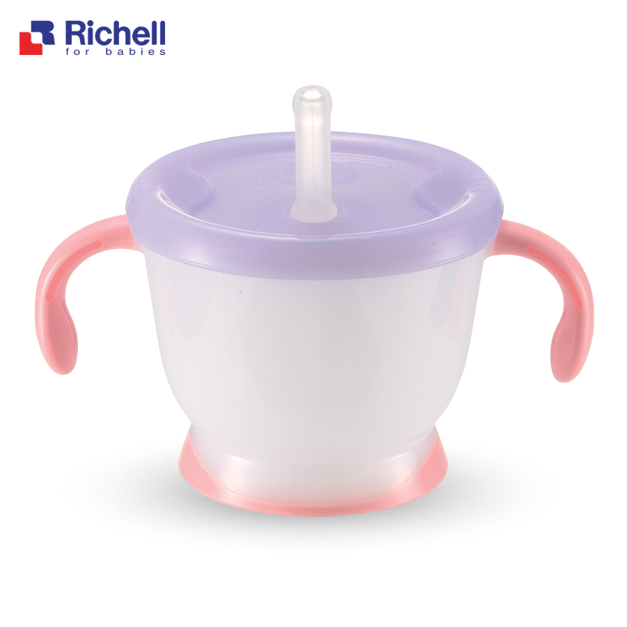 [HCM]Cốc tập uống 3 giai đoạn RICHELL Nhật Bản (hàng chính hãng)