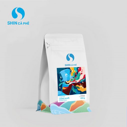 Cà phê Phin Hứng Khởi - SHIN Cà Phê - Cà phê pha phin - Gói 200g