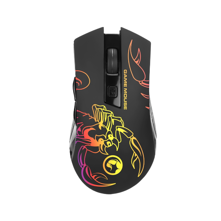 Mouse Marvo M 209 đen Led