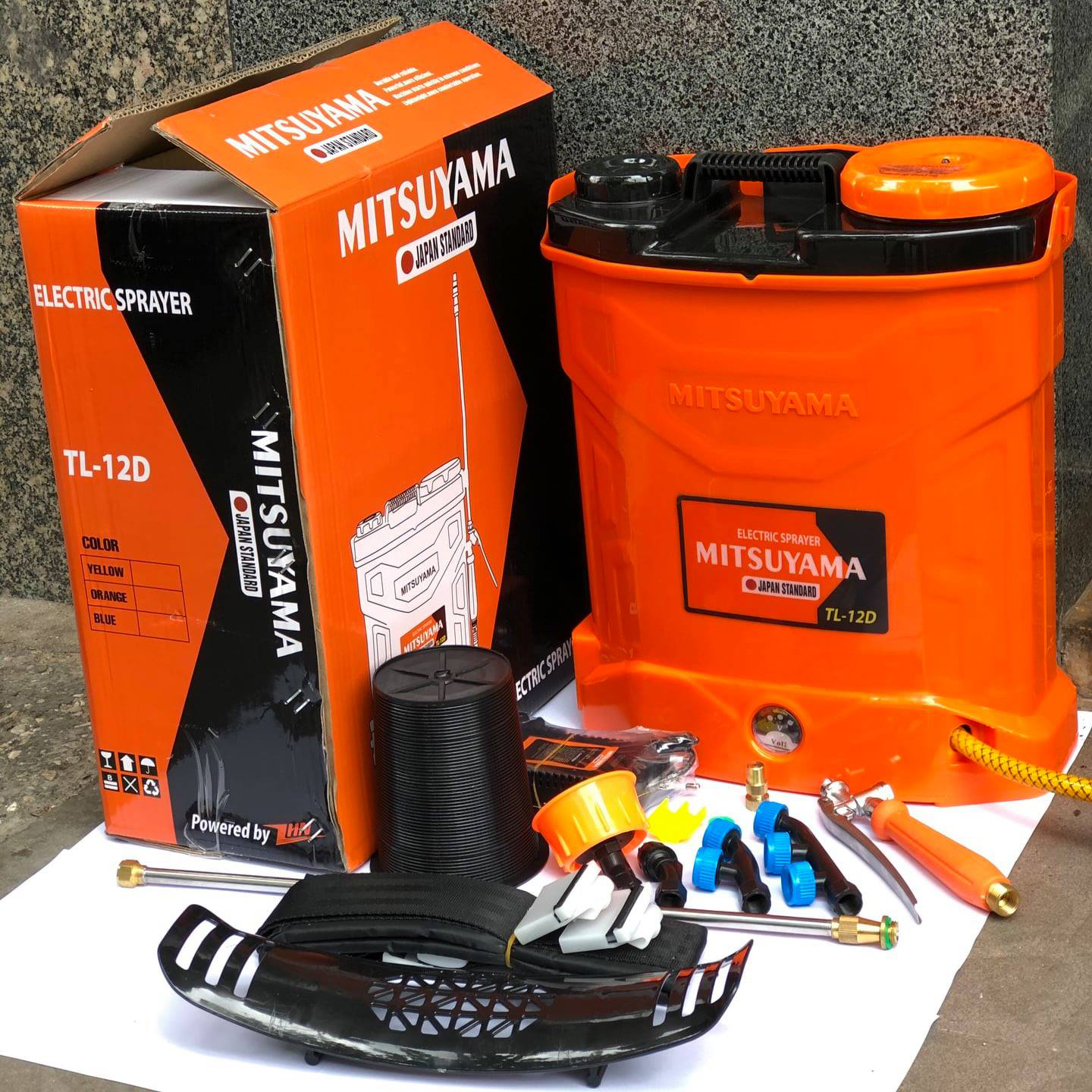 Bình Phun Xịt Điện 12L Mitsuyama TL-12D