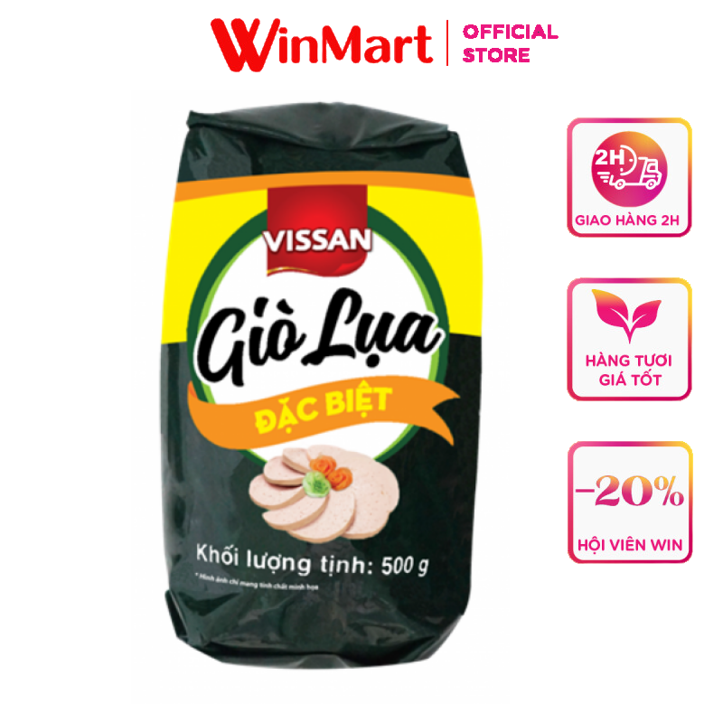 - giò lụa đặc biệt vissan cây 500g