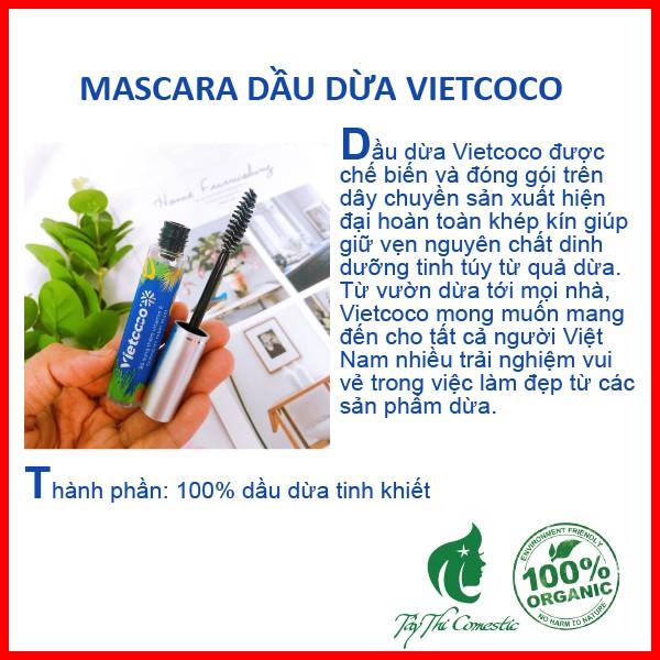 ◑  Mascara Dầu Dừa Vietcoco Dưỡng Mi