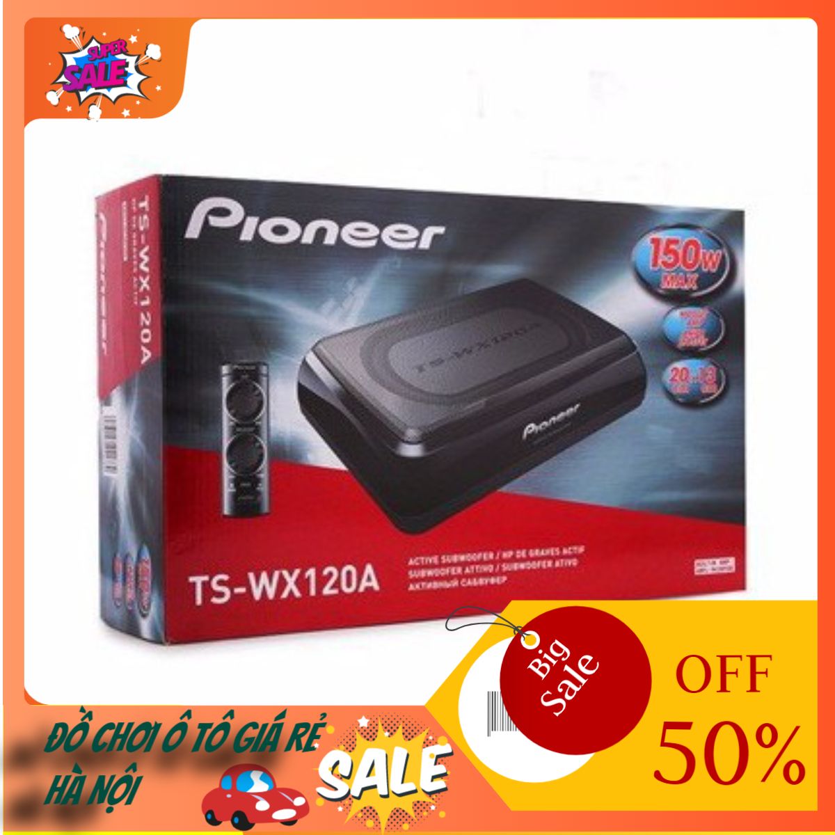LOA SUB PIONEER 120A LOA SIÊU TRẦM ĐẶT GẦM GHẾ
