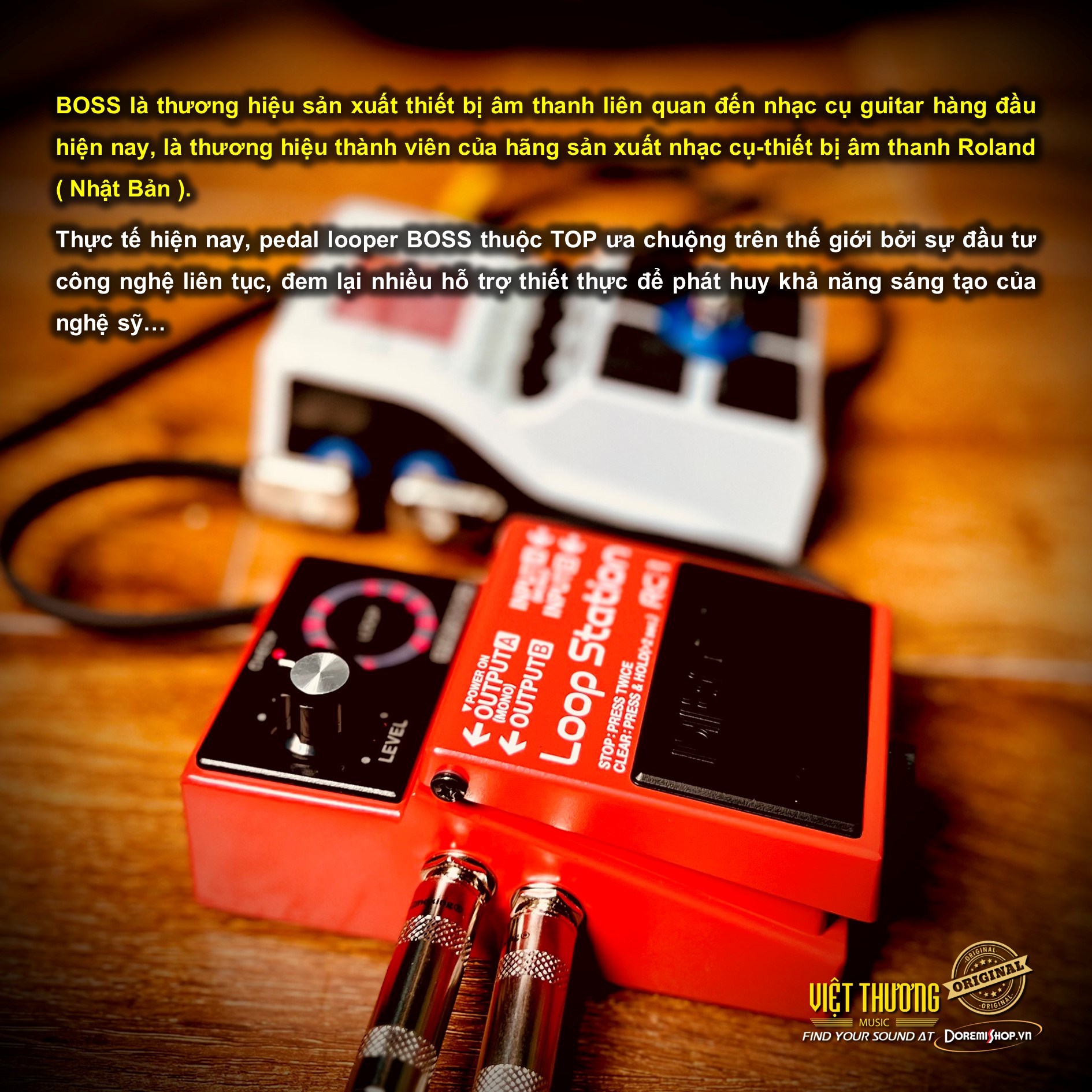 BOSS LOOPER Pedal RC-1