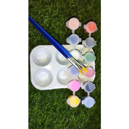Bộ 20 tượng 5cm không màu cọ