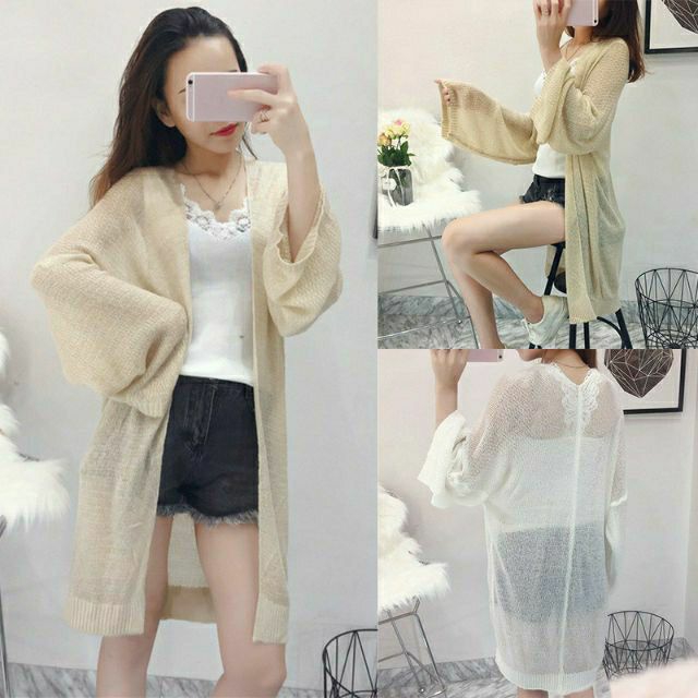 [HCM]Aó khoác len dài dễ thương