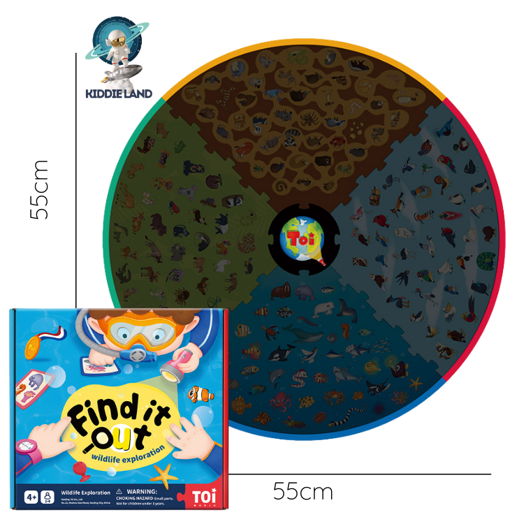 FIND IT OUT [4+] BỘ ĐỒ CHƠI TÌM ĐỒ VẬT