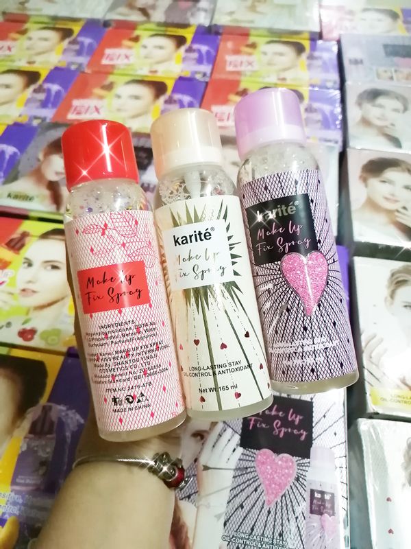 Xịt khoá nền KARITE Make Up Fix Spray 165ml