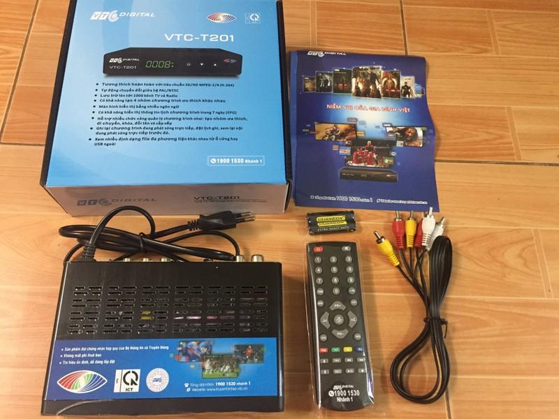 ĐẦU THU  KỸ THUẬT SỐ DVBT2 - VTCT201