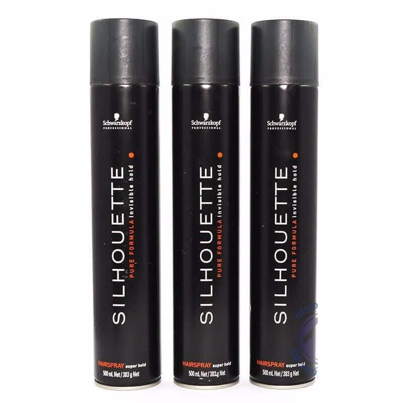 [HCM]Gôm xịt tóc Silhouette Schwarzkopf 500ml