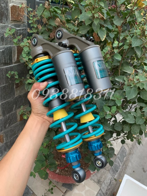 Phuộc Nitron bình dầu gắn Sirius - Jupiter