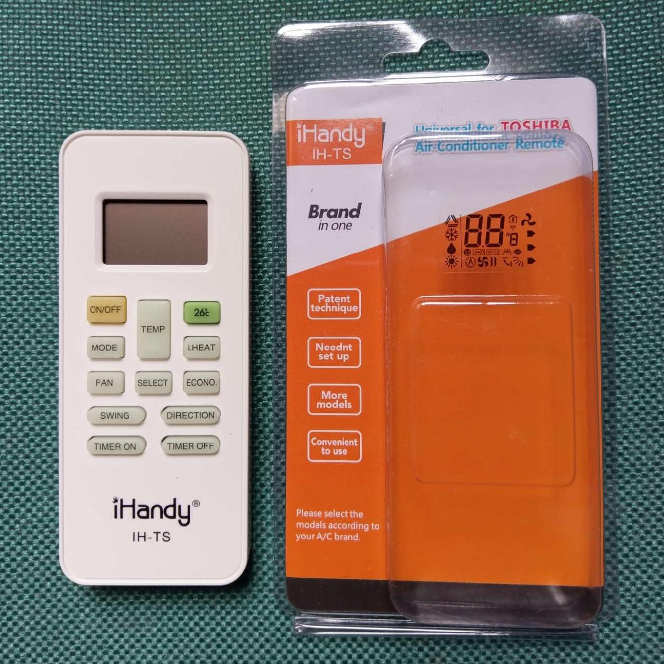 Điều khiển điều hòa Toshiba đa năng.