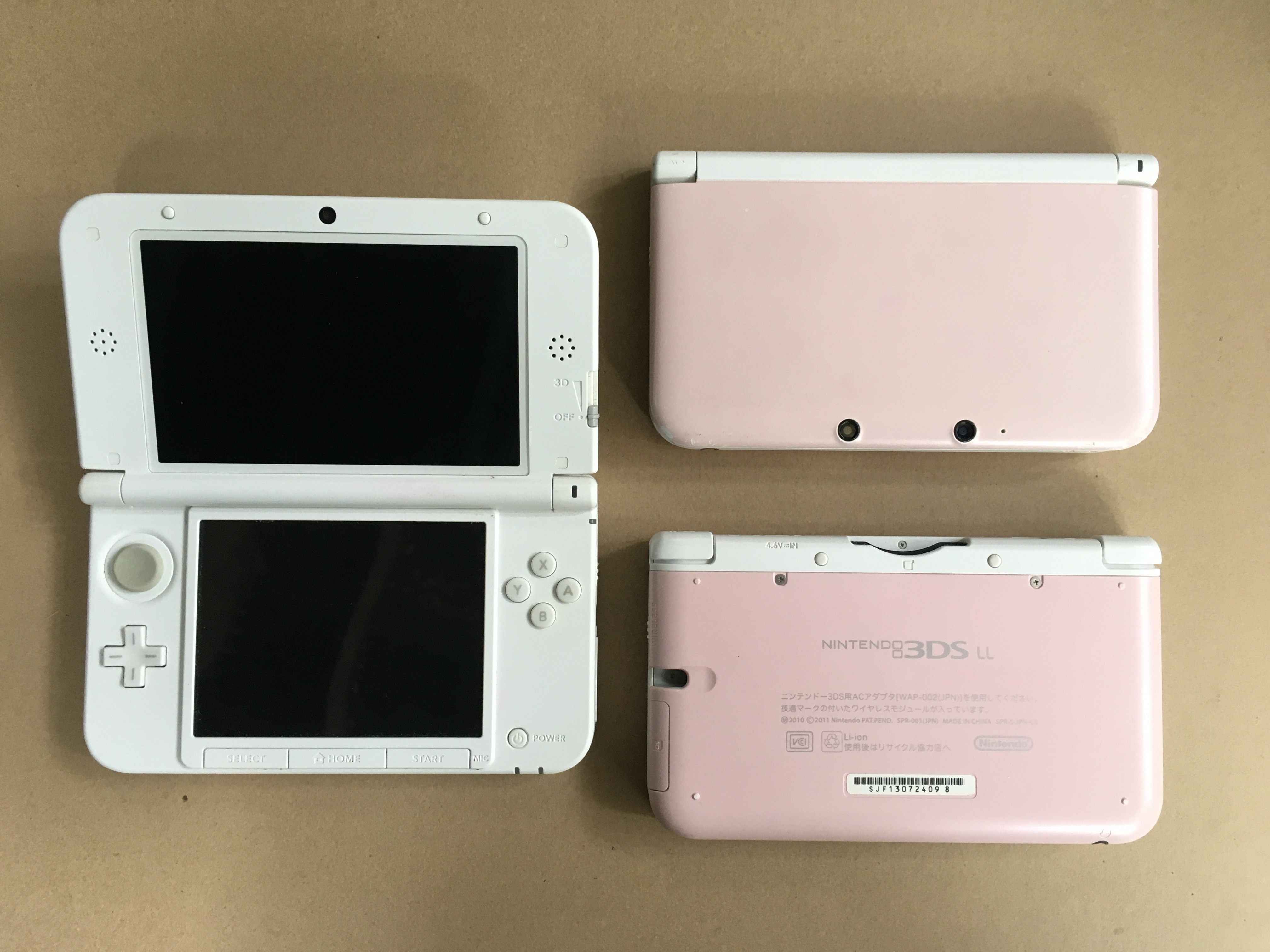 セール人気Nintendo 3DS LL ピンク/ホワイト カセット6枚付き Nintendo Switch