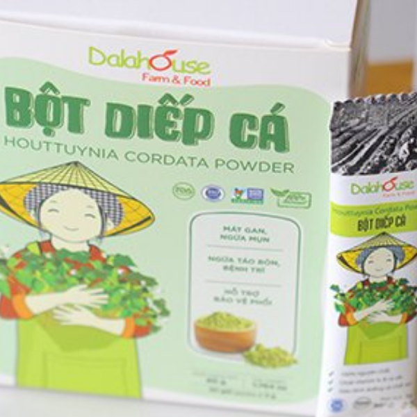 [HCM]Bột Diếp Cá Nguyên Chất Tiện Lợi - 60gr