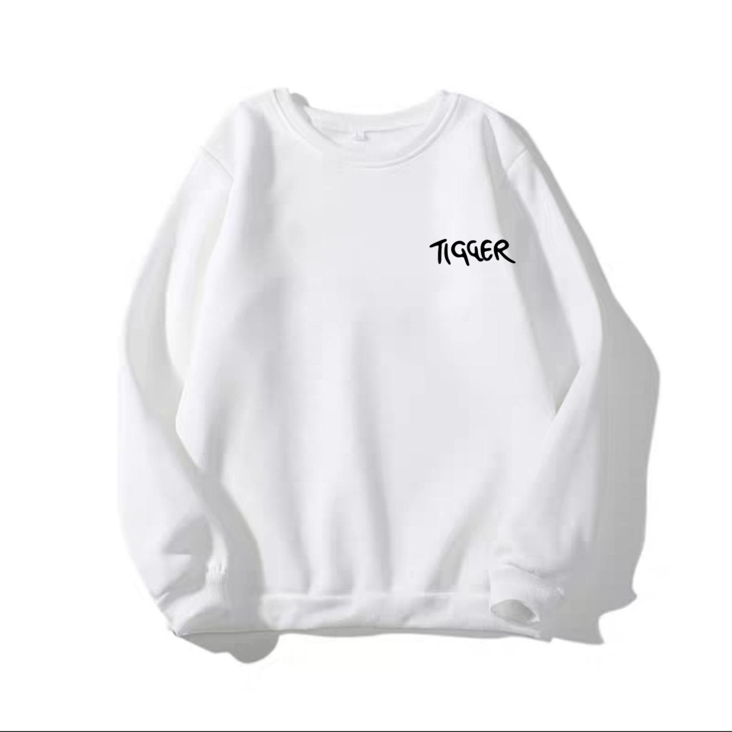 ÁO SWEATER UNISEX IN TIGGER (NHIỀU MÀU)