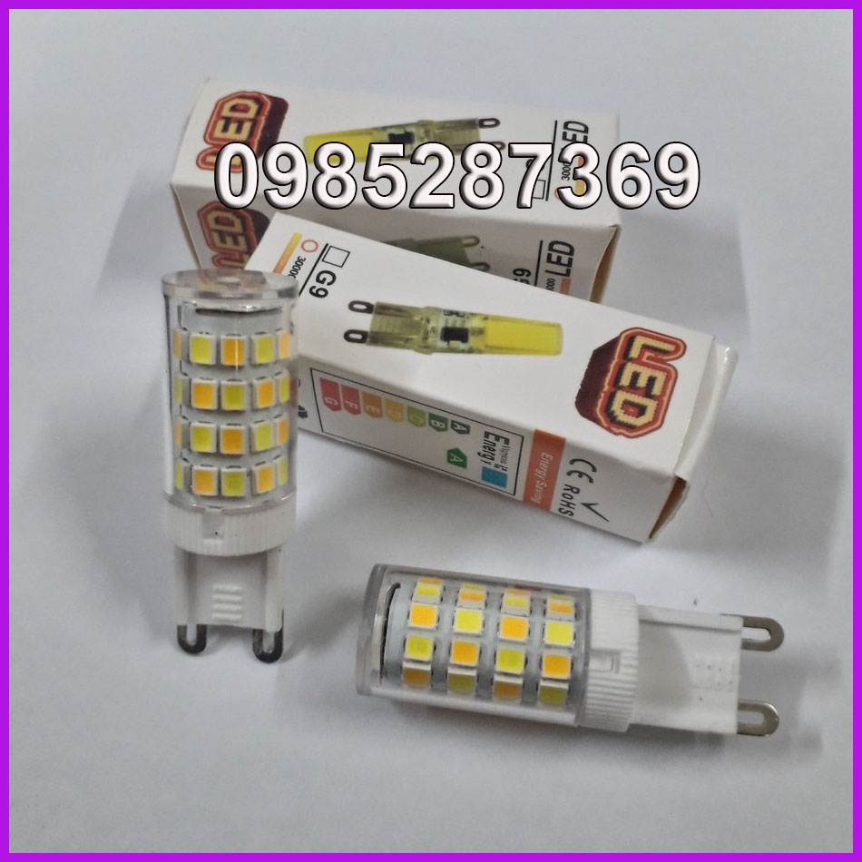 Bóng đèn LED G9 cao cấp, hiện đại lắp đèn chùm, đèn thả siêu sáng.
