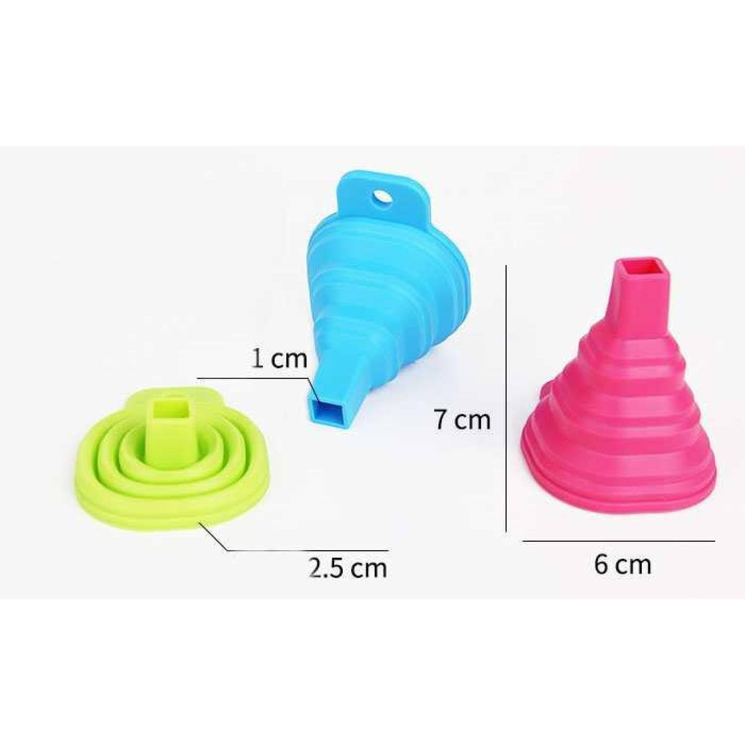 Phễu silicon rót nước xếp gọn