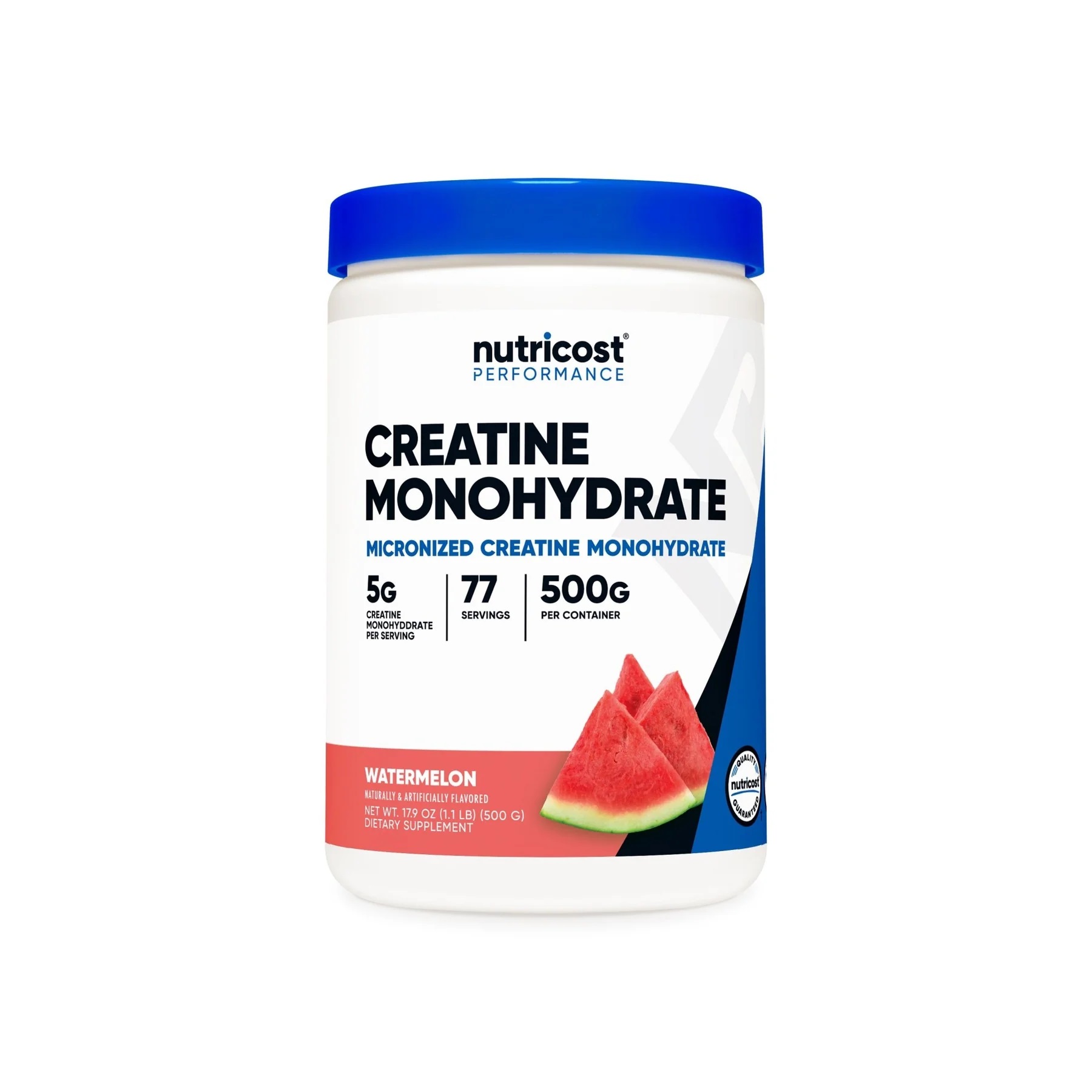 Nutricost Creatine Monohydrate 500g, Hỗ Trợ Tăng Sức Bền và Xây Dựng Cơ Bắp Nhập Khẩu USA