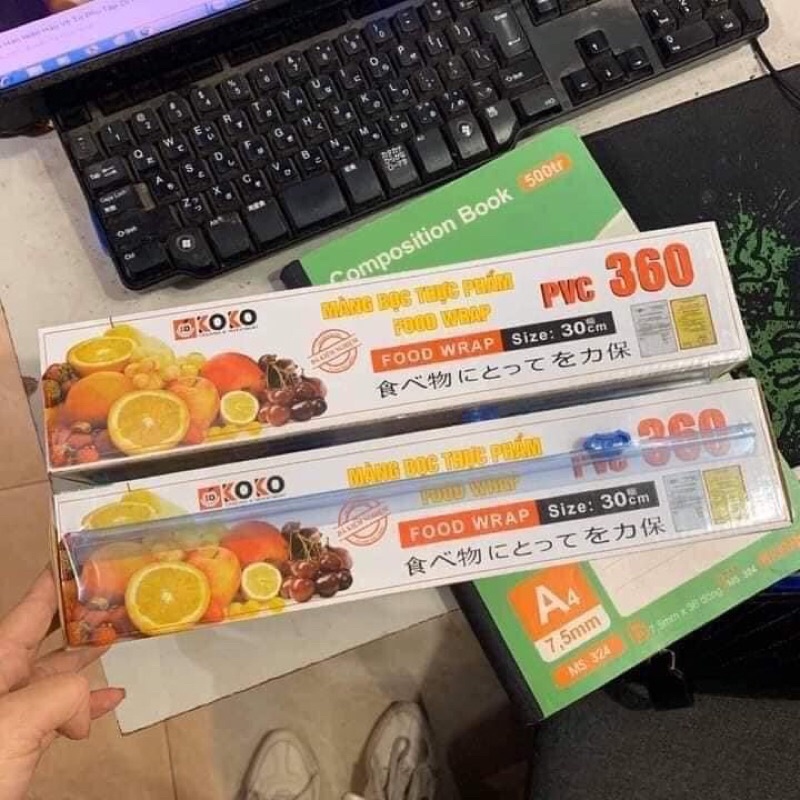 Màng bọc thực phẩm KOKO Food Wrap (Dài 120m- khổ 30cm)