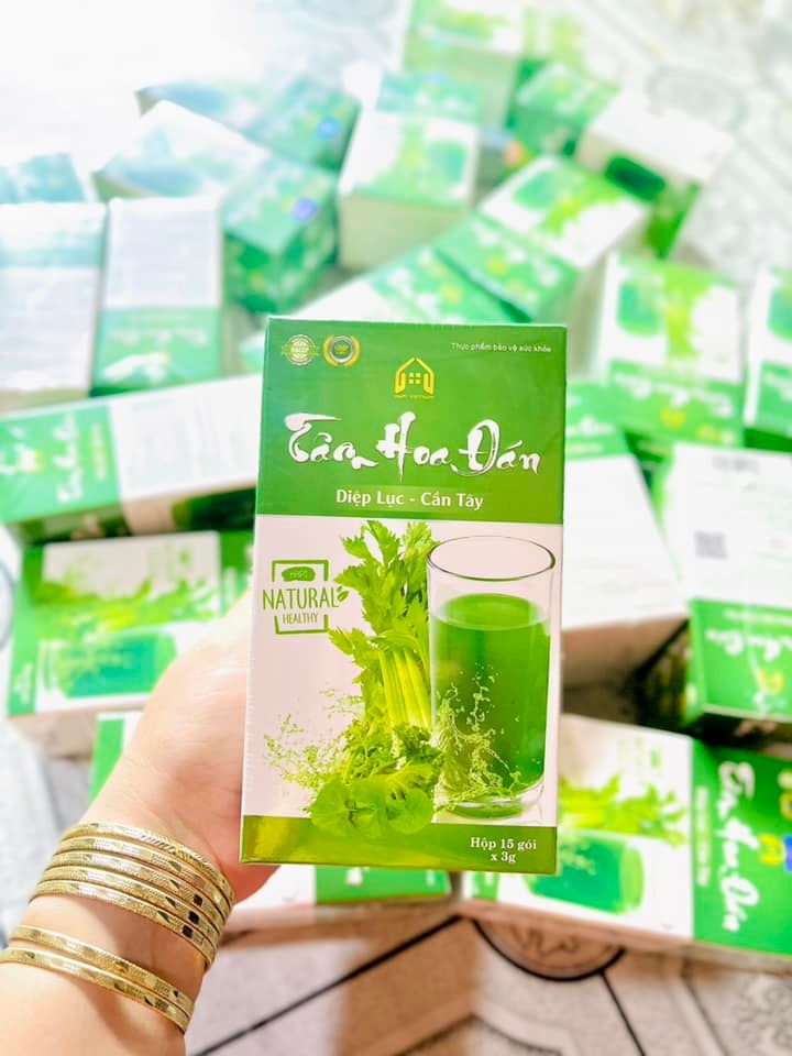 Diệp lục cần tây Tâm Hoa Đán