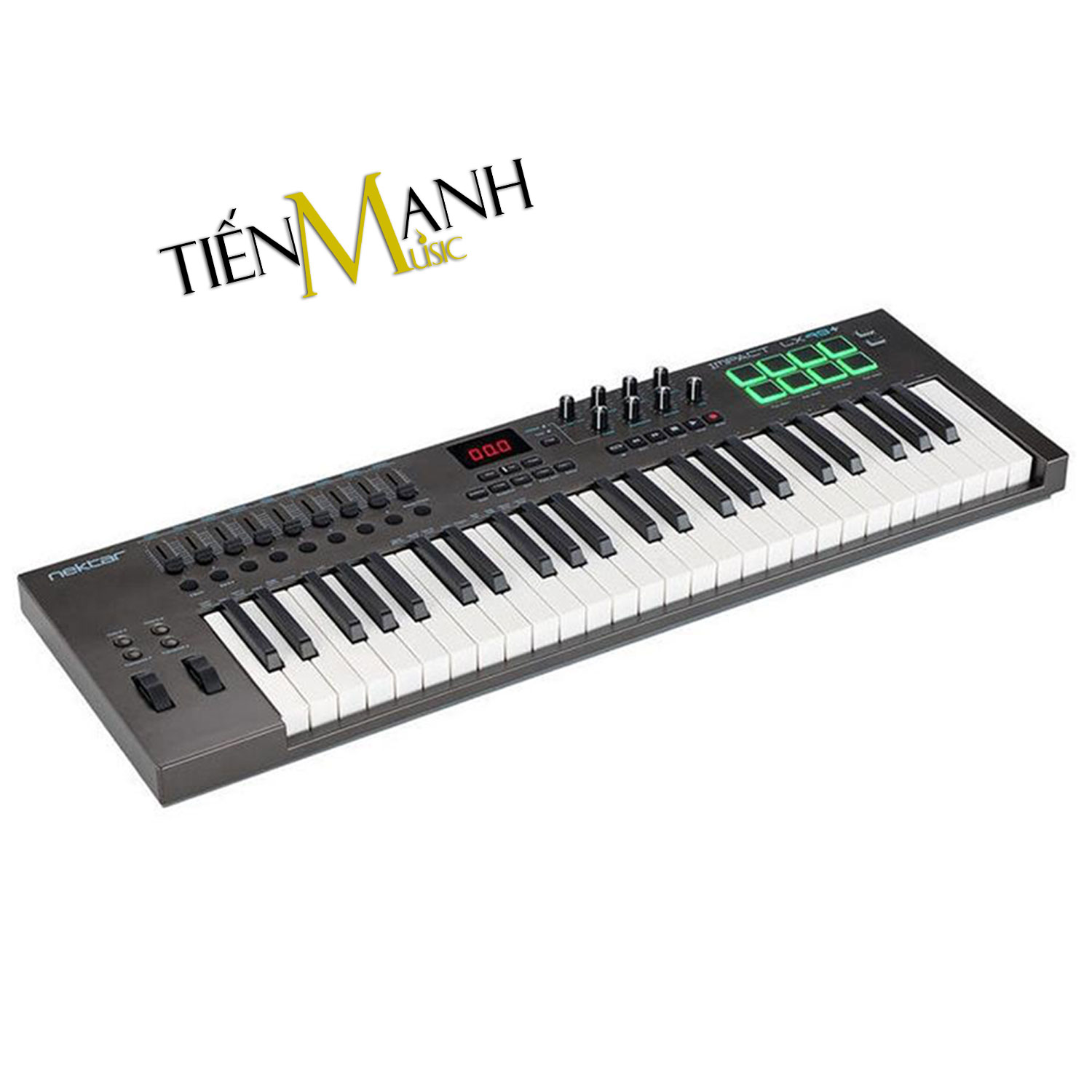 [Trả góp 0%] Nektar LX49 MK3 Midi Keyboard Controller 49 Phím Cảm ứng lực (Bàn phím sáng tác - Sản xuất âm nhạc Producer)