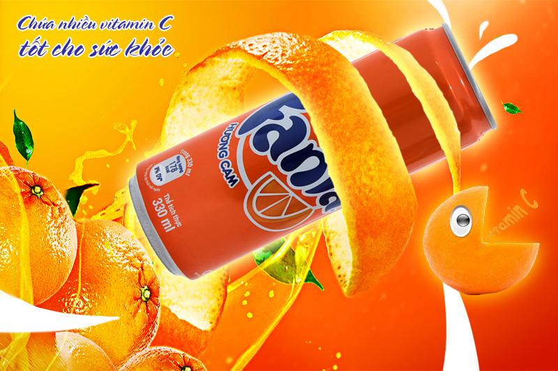 Combo Lốc 6 Lon Fanta 330ml