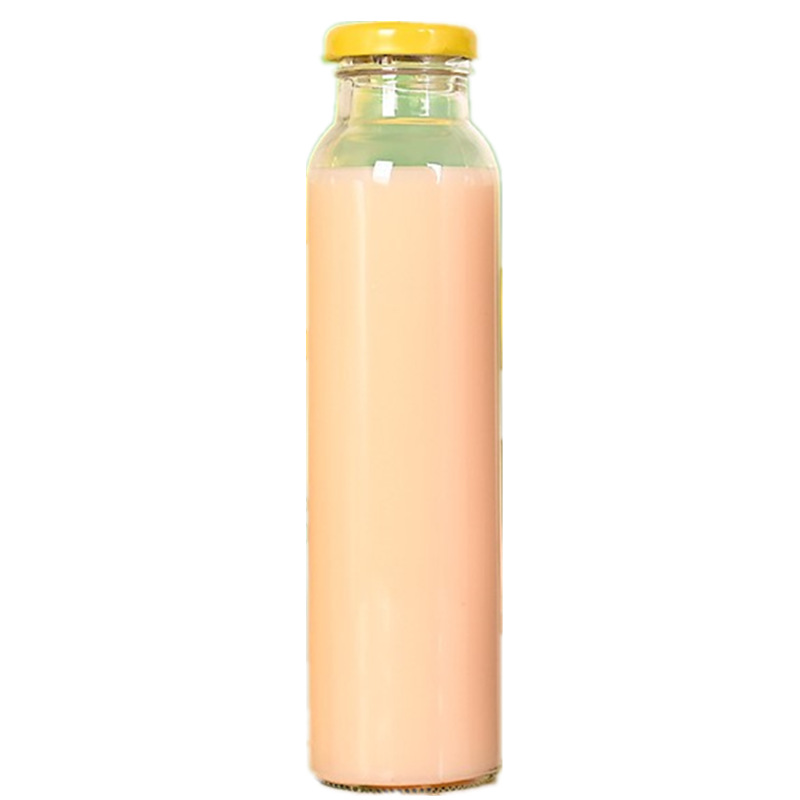 Chai Thuỷ Tinh Tròn Trụ Nắp Thiếc 350ml