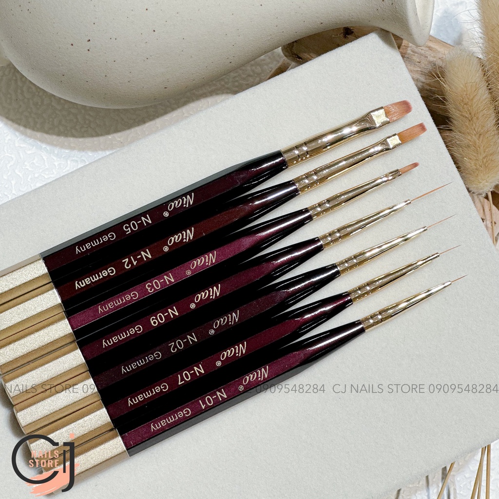 {CJ Nails Store} Cọ NIAO Lông Chồn Cao Cấp
