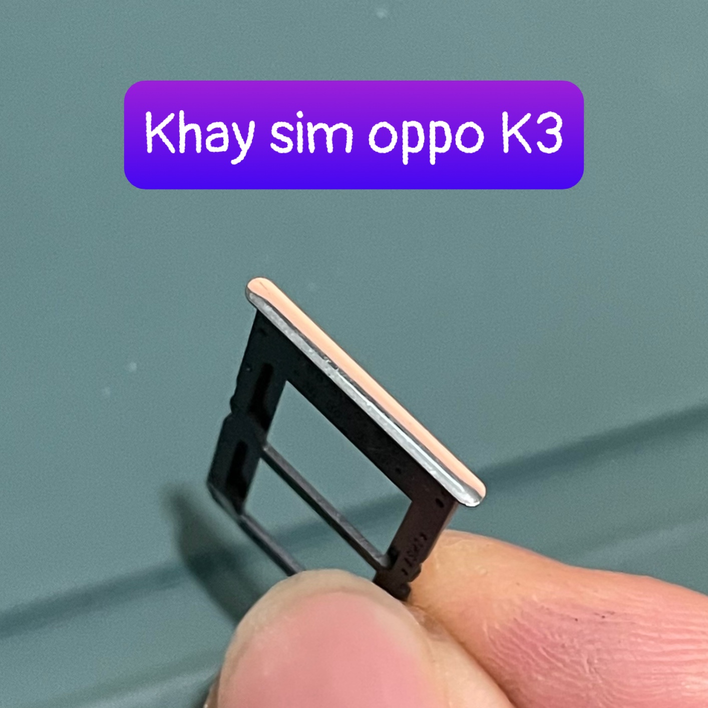 khay sim điện thoại oppo K3