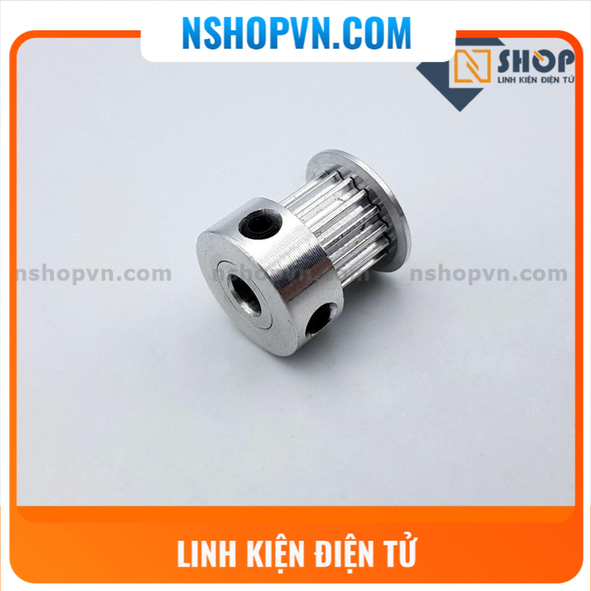 Puly gt2 16 răng trục 4mm