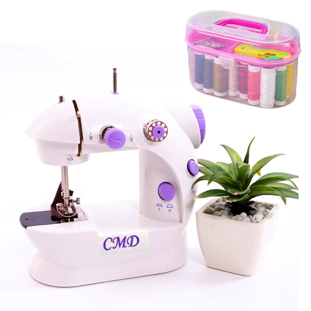 Máy may mini gia đình CMD tặng kèm bộ kim chỉ 31 món