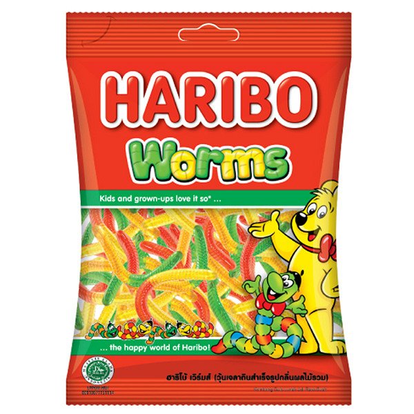 Kẹo dẻo Haribo gói 80G (6 loại )