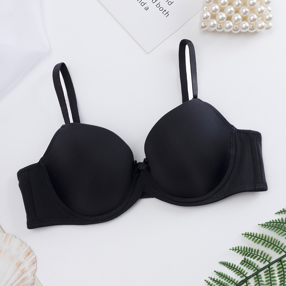 Áo ngực Misaki cup 3/4 mút mỏng dáng trơn basic -M1004