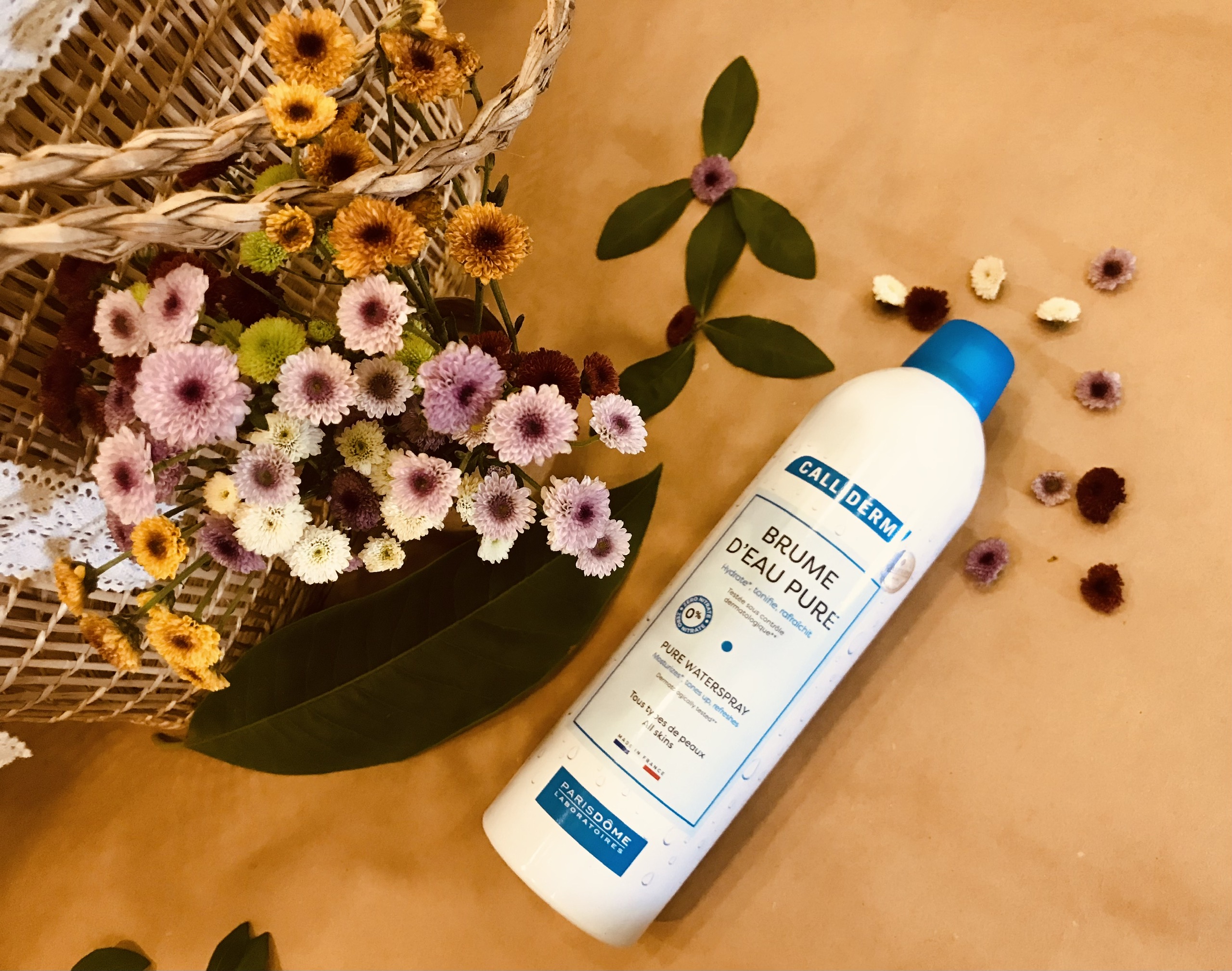 Xịt Khoáng Dưỡng Da Calliderm - Pháp 400ml