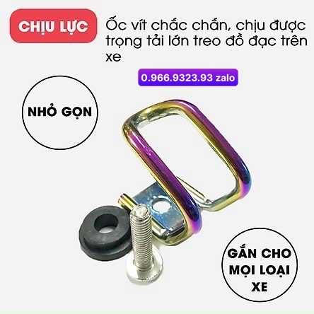 MÓC TREO ĐỒ XE MÁY TITAN