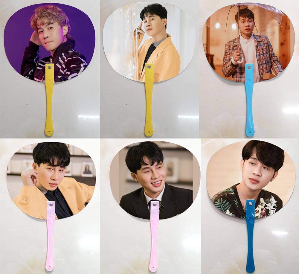 Qụat cầm tay JACK PHƯƠNG TUẤN J97  1-2 CÁI  in ảnh 2 mặt khác nhau