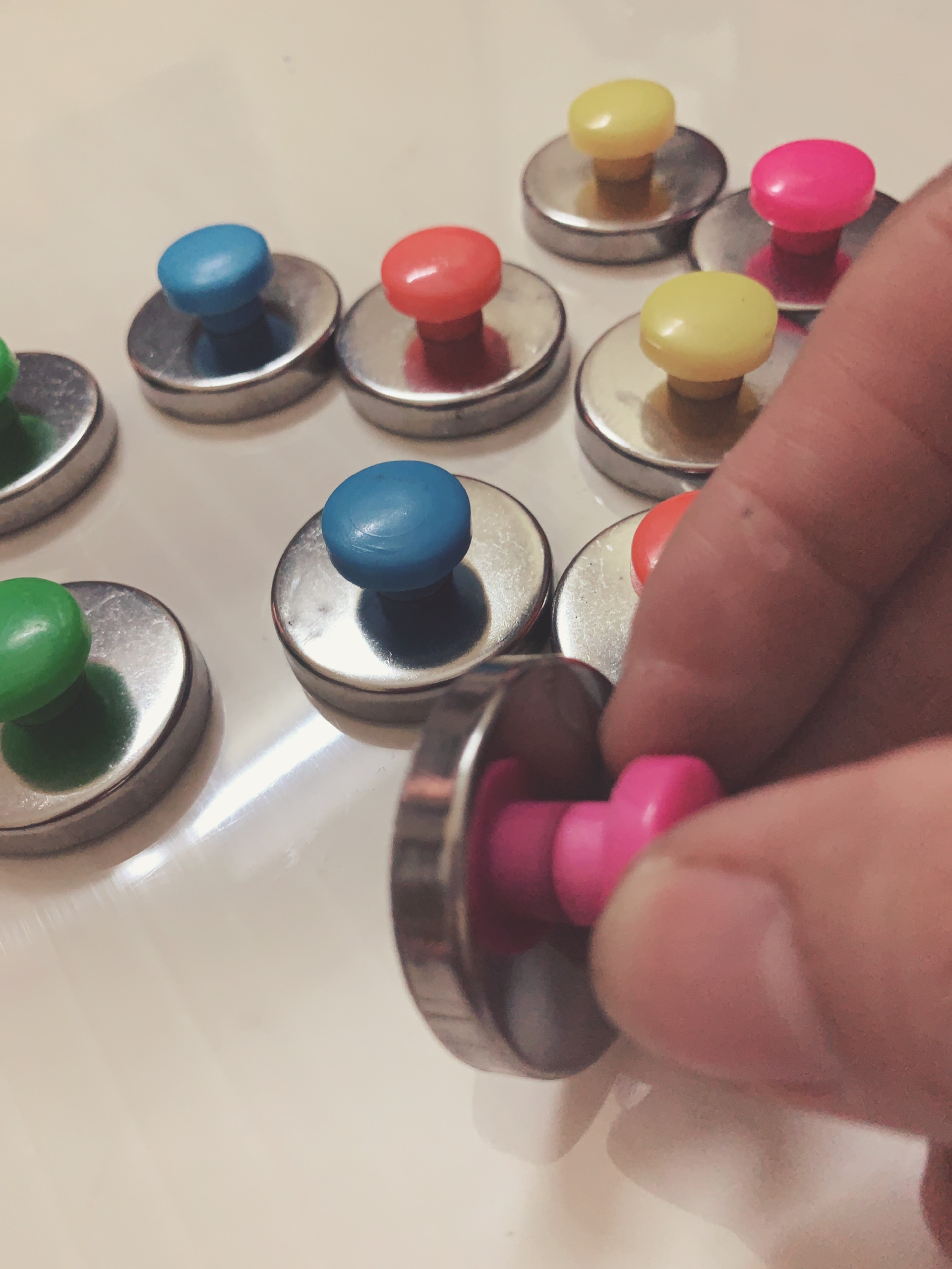 Bộ 30 cái Nam châm Đính bảng D34mm