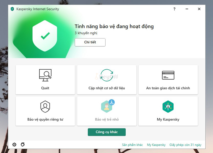 Kaspersky Internet Security 3 Pcs/Year