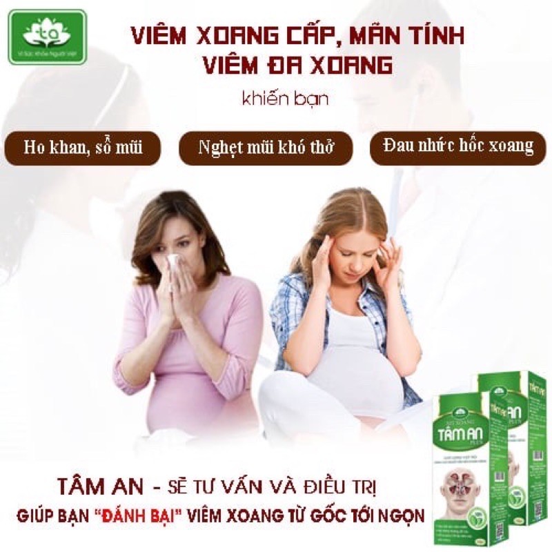 FREESHIP MAX - Viêm Xoang Tâm An Plus