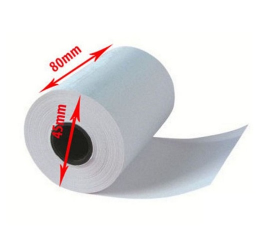 [THÙNG 50 CUỘN ] Giấy in bill K80x45mm Giấy in hoá đơn K80*45 Giấy in nhiệt giấy in đơn hàng [ THÙNG 50 CUỘN K80x45  ]