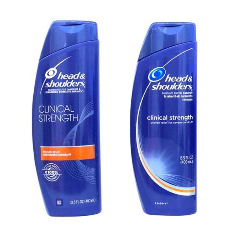 Dầu Gội Trị Gàu Dành Cho Mọi Loại Tóc Head & Shoulders Clinical Strength Shampoo - 400Ml nhập khẩu