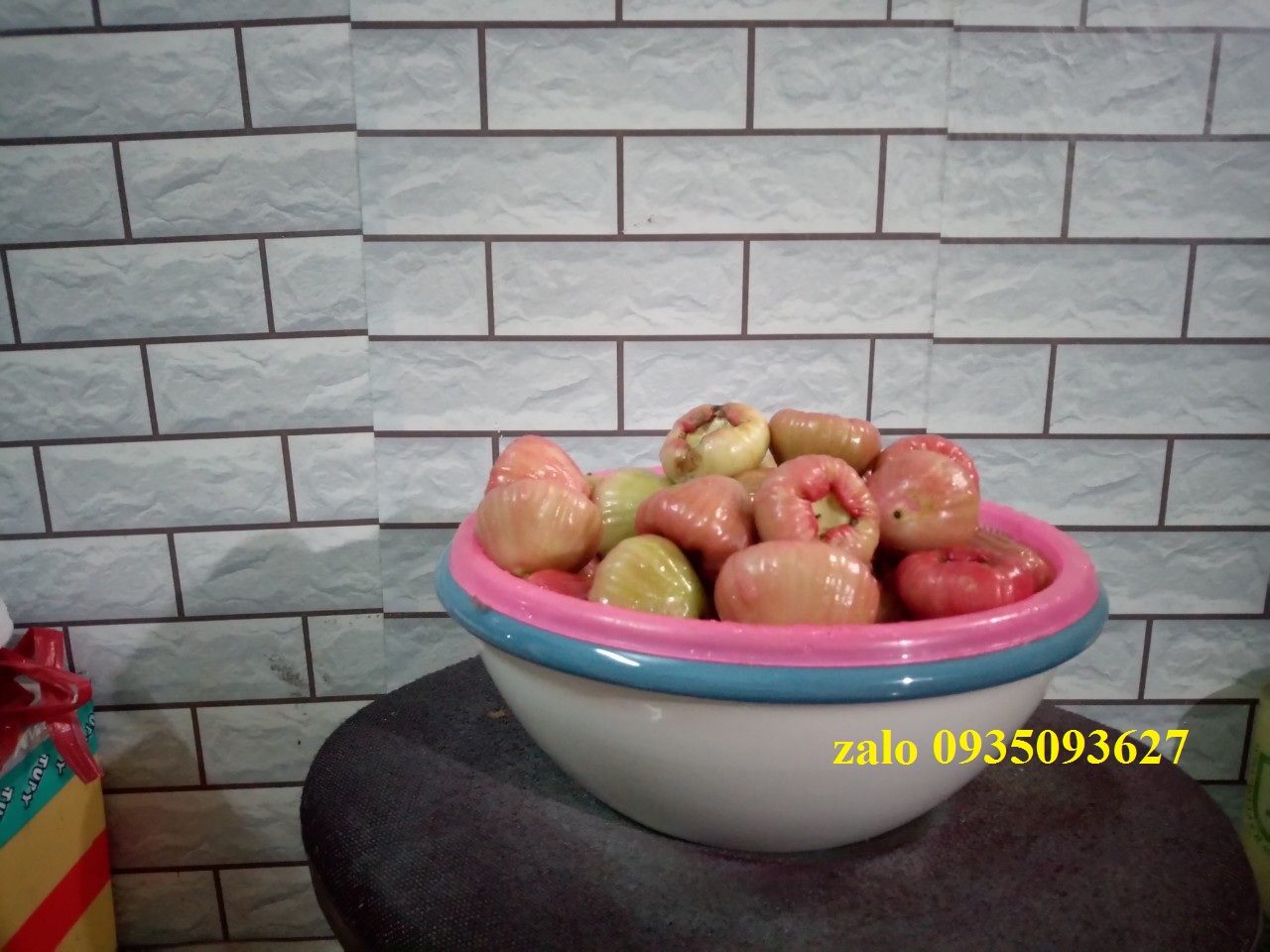 Thau Chậu đựng nước men gốm sứ