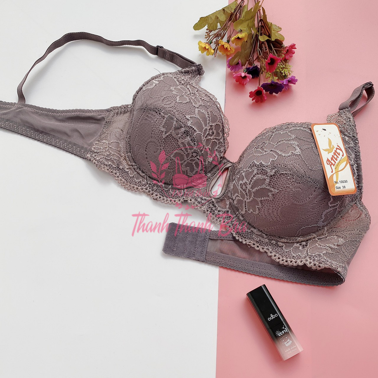 Đồ lót Thái  Áo ngực có gọng không có mút - Áo lót thái lan Anny 10030