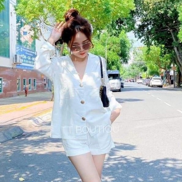 [HCM]BỘ ĐŨI SƠ MI KÈM HÌNH THẬT