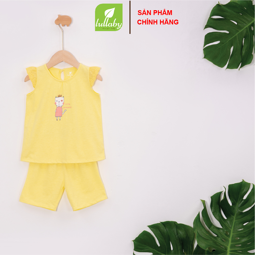 LULLABY - BỘ BG CỘC TAY REN NH163V