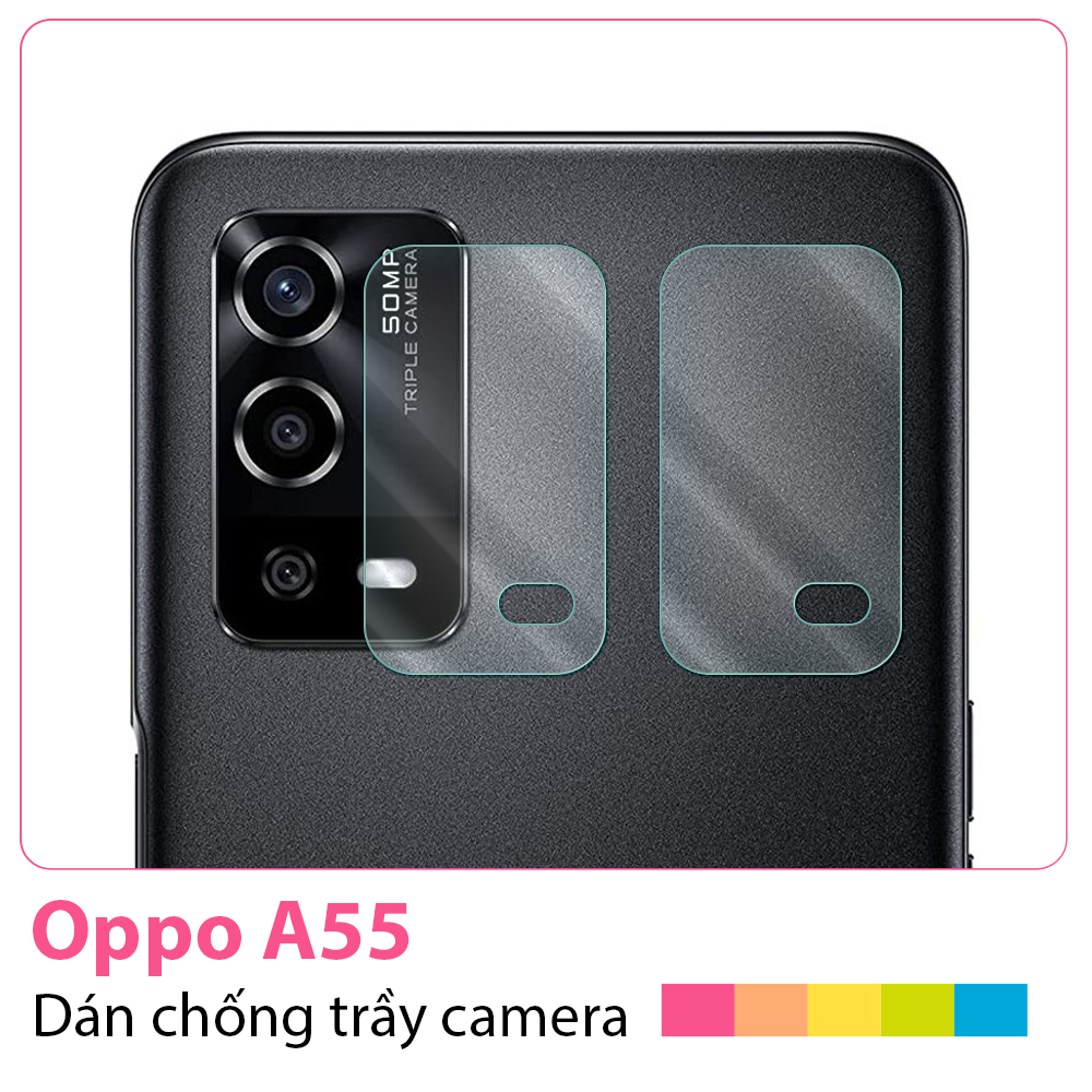 Cường lực dẻo camera Oppo A55 [2 cái]