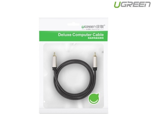 Cáp âm thanh số Coaxial 3m Ugreen 20739 cao cấp