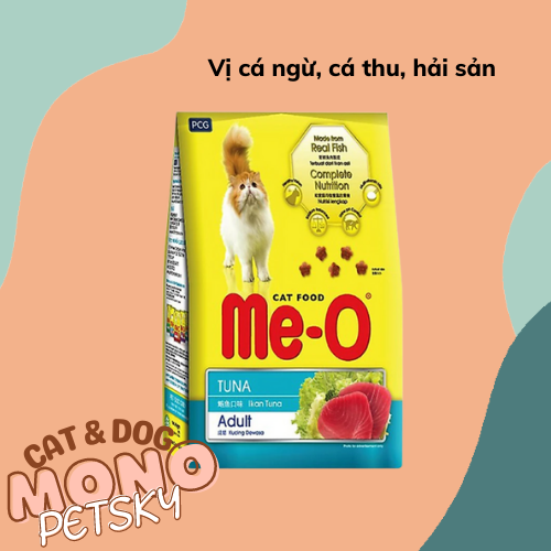 Hạt thức ăn cho mèo Me-O vị CÁ NGỪ