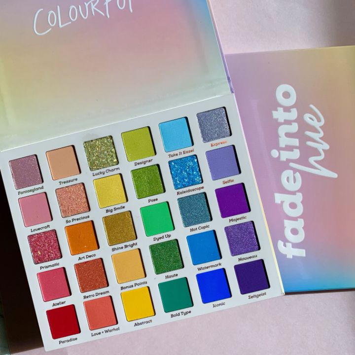 [HCM]Bảng màu mắt Colourpop Fade Into Hue 30 ô